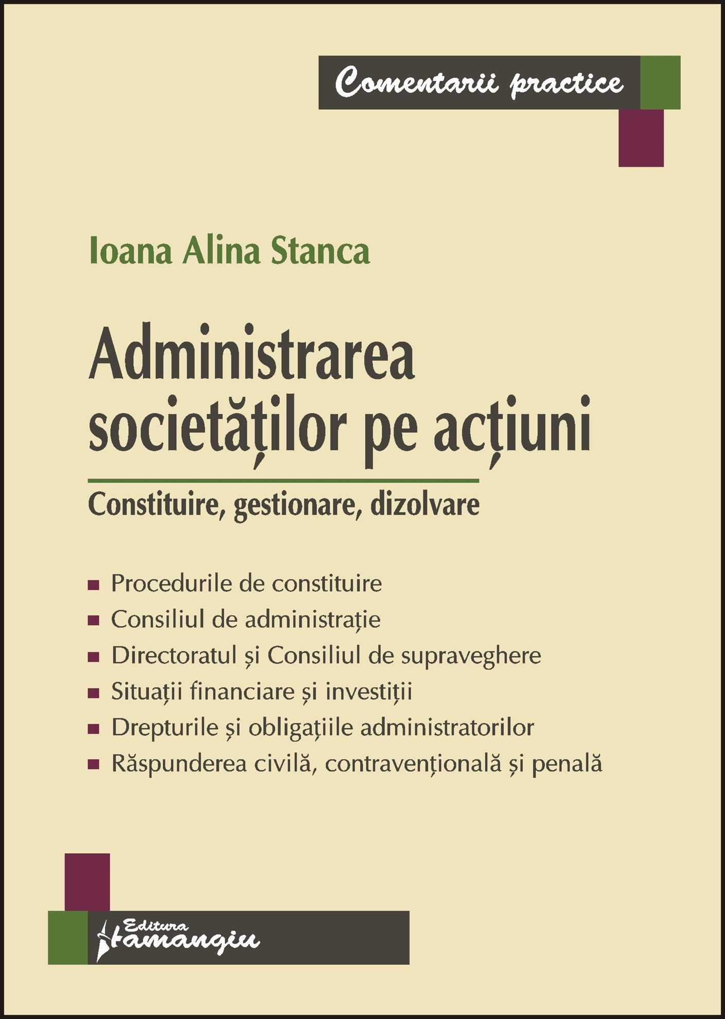 Imagine Administrarea societatilor pe actiuni