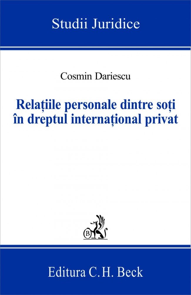 Imagine Relatiile personale dintre soti in dreptul international privat