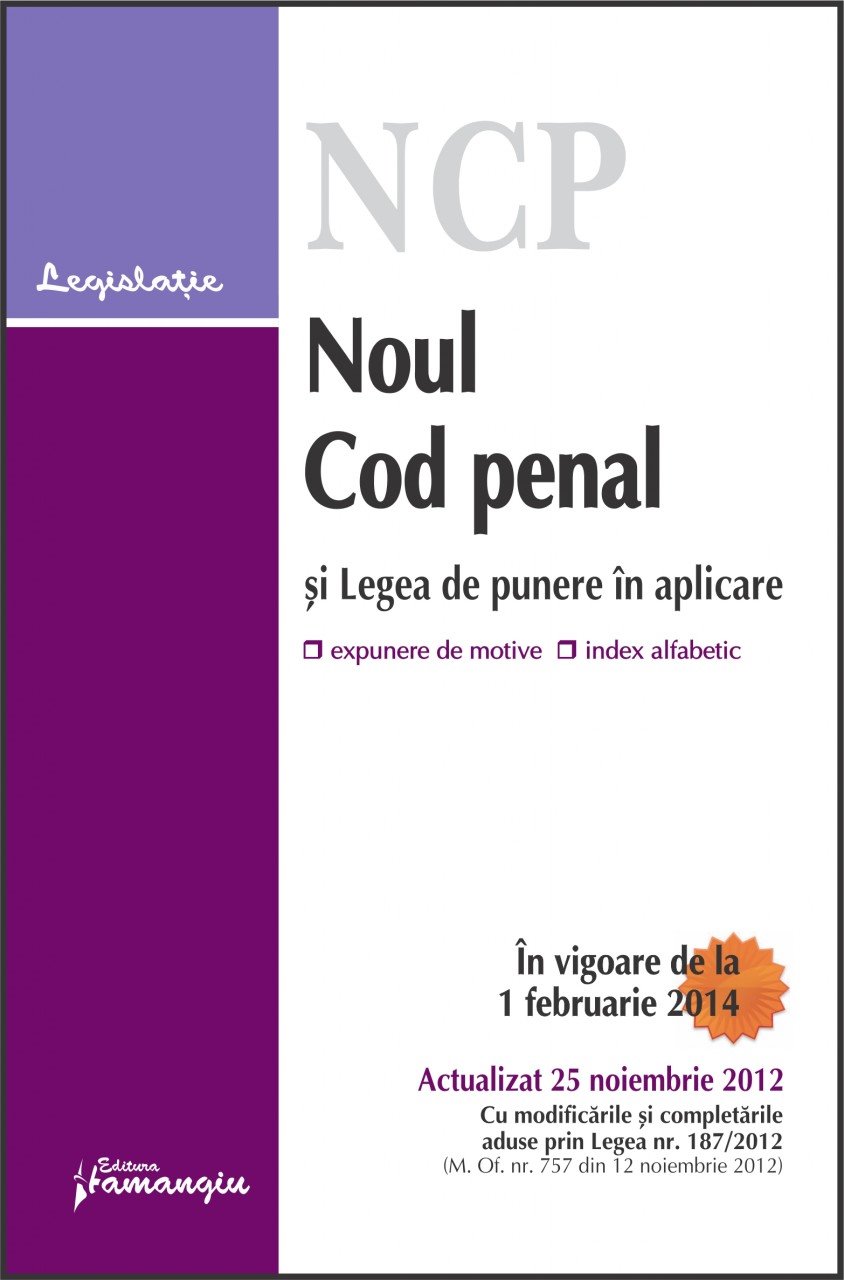 Imagine (Vechi) Noul Cod penal 25.11.2012