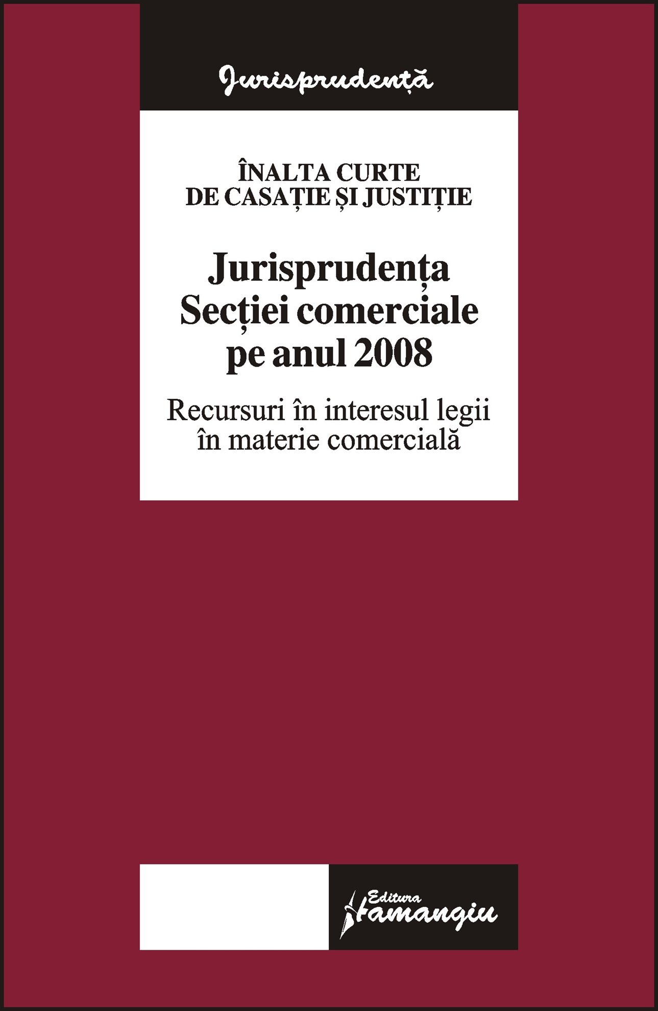 Imagine Jurisprudenta sectiei comerciale pe anul 2008