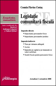 Imagine Legislatie comunitara fiscala 1.10.2008