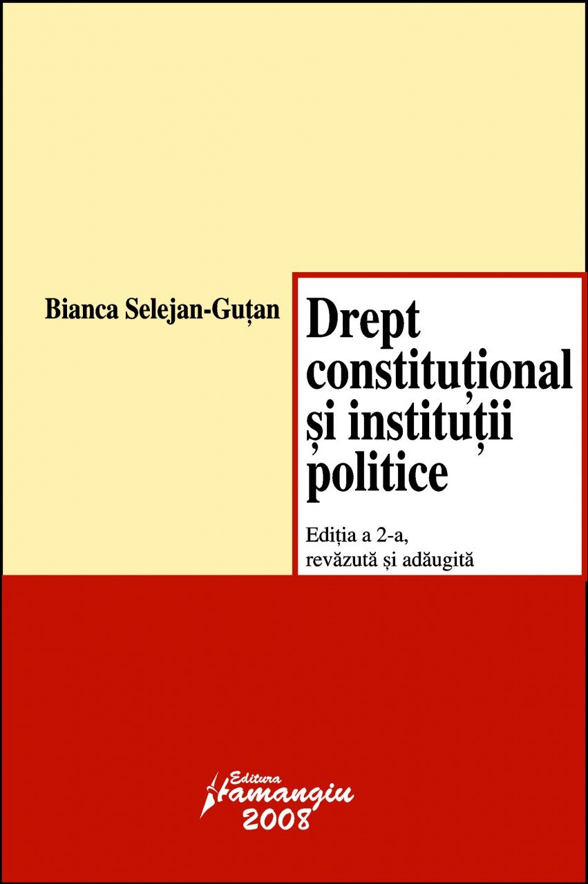 Imagine Drept constitutional si institutii politice. Editia a 2-a