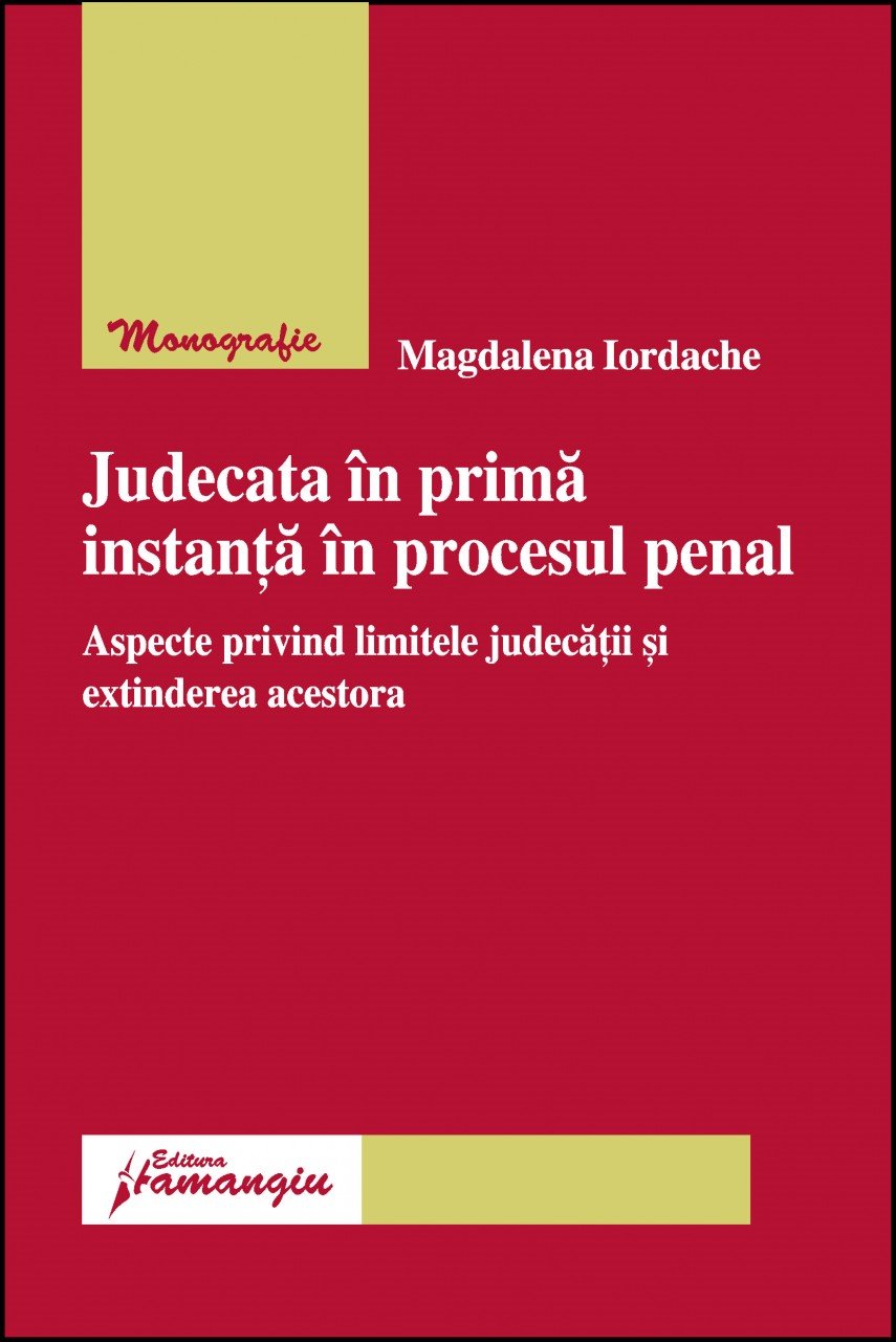 Imagine Judecata in prima instanta in procesul penal
