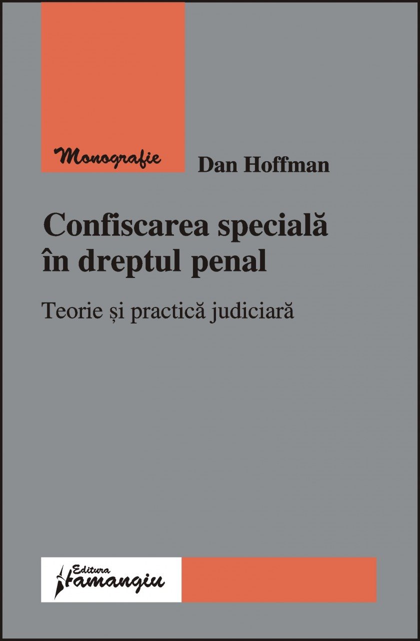 Imagine Confiscarea speciala in dreptul penal