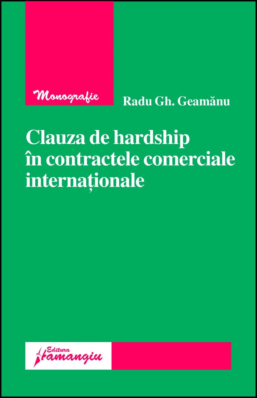Imagine Clauza de hardship in contractele comerciale internationale
