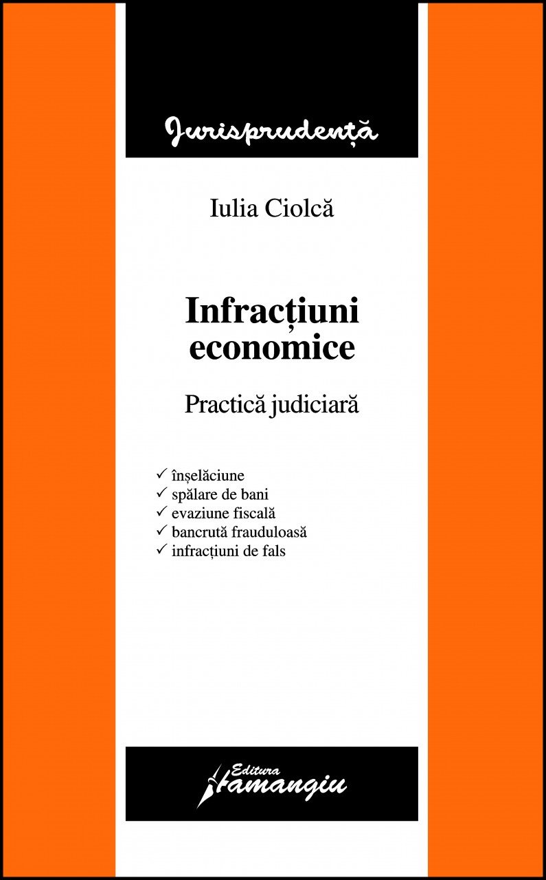 Imagine Infractiuni economice. Practica judiciara