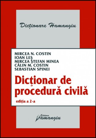 Imagine Dictionar de procedura civila