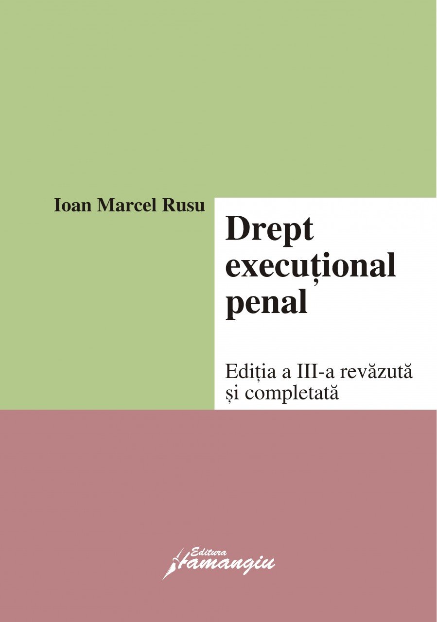 Imagine Drept executional penal