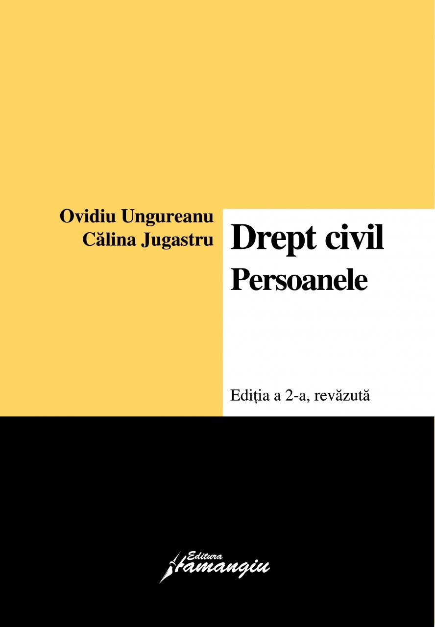 Imagine Drept civil. Persoanele. Editia a 2-a