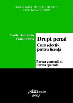 Imagine Drept penal. Curs selectiv licenta