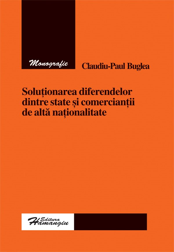 Imagine Solutionarea diferendelor dintre state si comerciantii de alta nationalitate