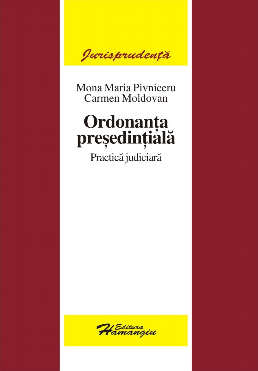Imagine Ordonanta presedintiala. Practica judiciara