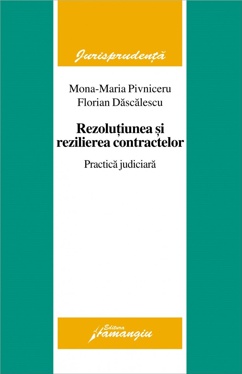 Imagine Rezolutiunea si rezilierea contractelor