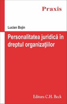 Personalitatea juridica in dreptul organizatiilor - Bojin