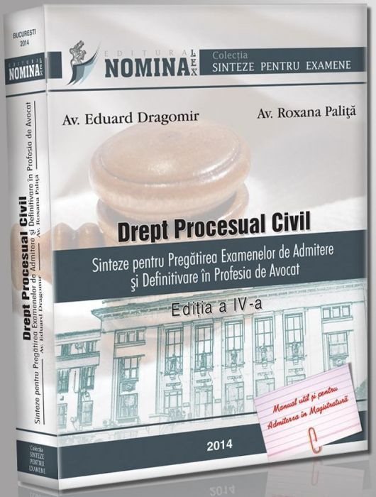 drept procesual civil - sinteze pentru examen - Dragomir, Palita
