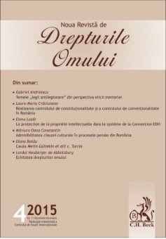 Noua Revista de Drepturile Omului Nr. 4-2015