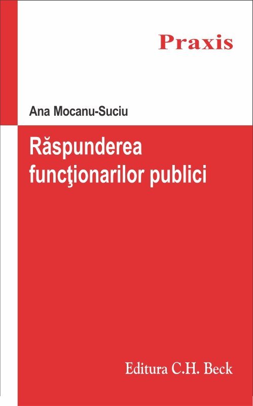 Raspunderea functionarilor publici - Mocanu-Suciu