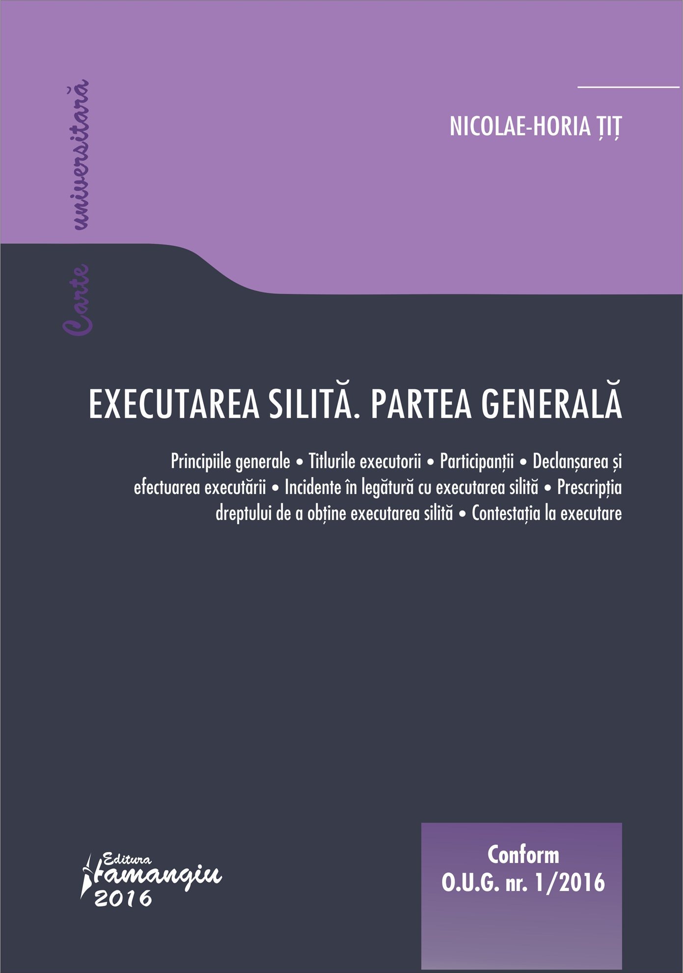 Executarea silita. Partea generala - Horia Tit