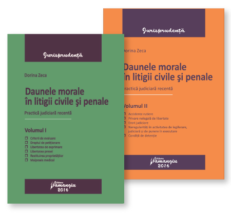 Daunele morale in litigii civile si penale - Zeca
