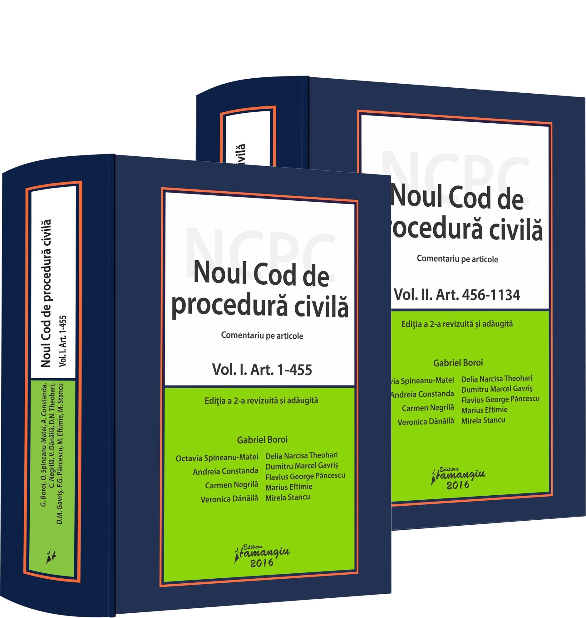 Noul Cod de procedura civila - comentariu pe articole. Editia a 2-a revizuita si adaugita