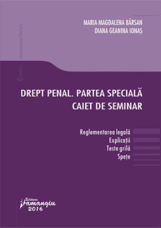 Drept penal Partea speciala Caiet de seminar_Barsan, Ionas