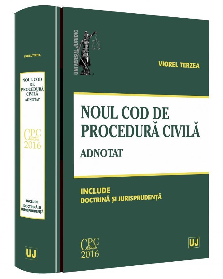 Noul Cod de procedura civila adnotat - Terzea