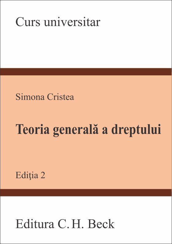 Teoria generala a dreptului - Cristea