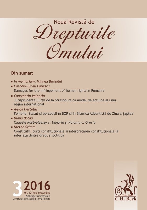 Noua Revista de Drepturile Omului Nr. 3/2016