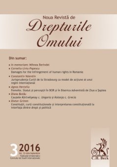 Noua Revista de Drepturile Omului Nr. 3/2016