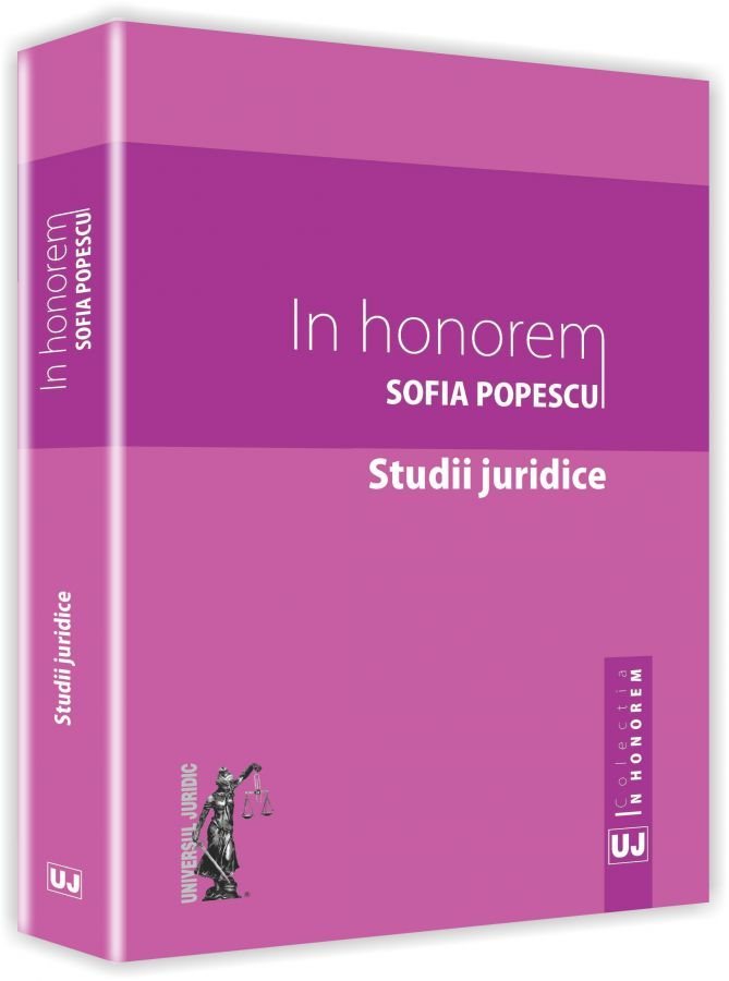 In honorem - Sofia Popescu