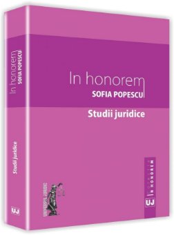In honorem - Sofia Popescu