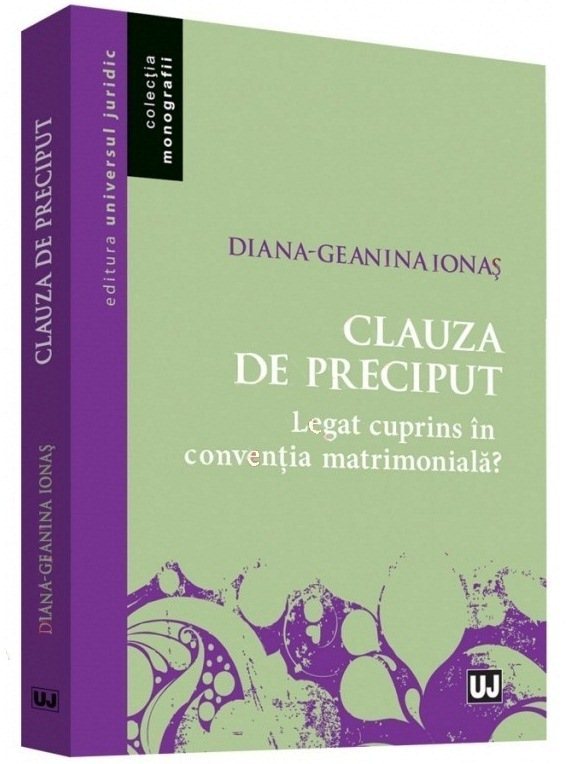 Clauza de preciput - Ionas