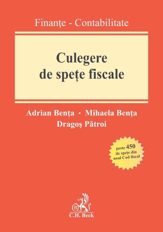 Culegere de spete fiscale - Benta, Benta, Patroi