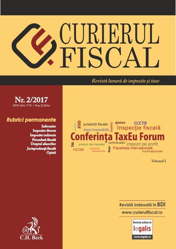 Curierul Fiscal Nr. 2-2017