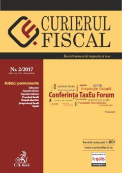 Curierul Fiscal Nr. 2-2017