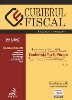 Curierul Fiscal Nr. 3/2017