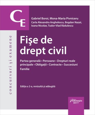 Fise de drept civil_ed a 2-a_Gabriel Boroi, Mona Maria Pivniceru