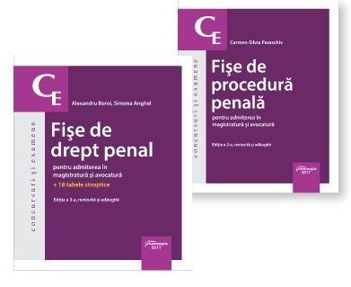 Pachet Fise drept penal si procedura penala 2017