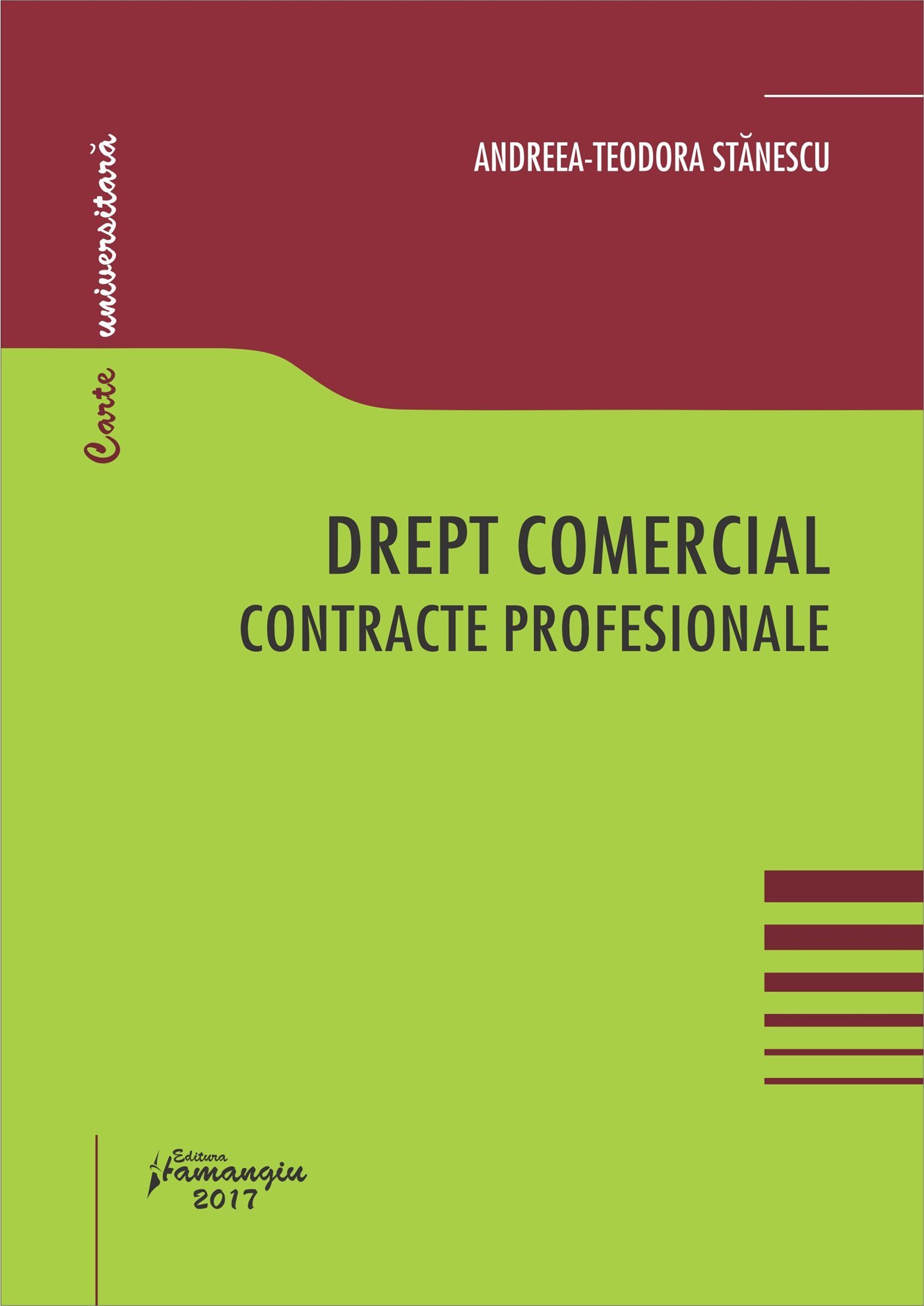 Drept comercial. Contracte profesionale _Stanescu