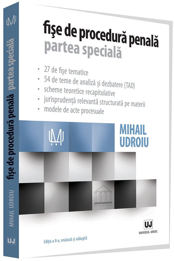Fise de procedura penala. Partea speciala. Editia a 2-a - Udroiu