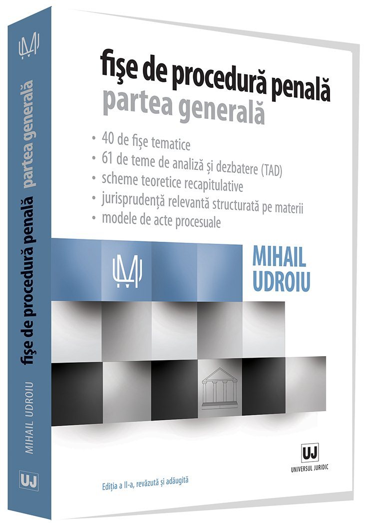 Fise de procedura penala. Partea generala. Editia a 2-a - Udroiu