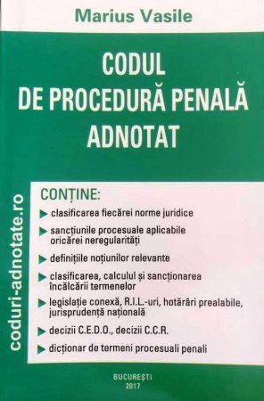 Codul de procedura penala adnotat - Marius Vasile