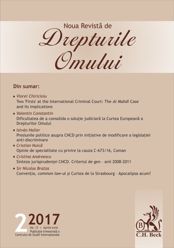 Noua Revista de Drepturile Omului Nr. 2-2017