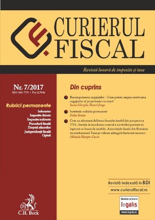 Curierul Fiscal Nr. 7-2017