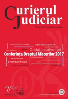 Curierul Judiciar, Nr. 7-2017