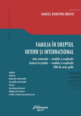 Familia in dreptul inter si international_BRATU