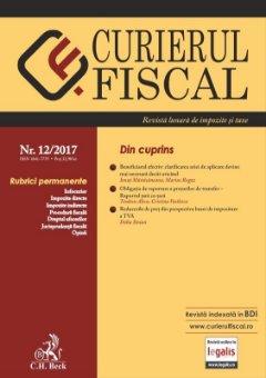 Curierul Fiscal Nr. 12-2017