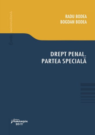 Drept penal Partea speciala - Bodea