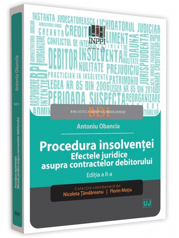Procedura insolventei. Efectele juridice asupra contractelor debitorului - Obancia