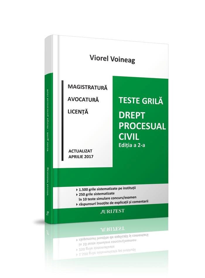 Teste grila. Drept procesual civil - Voineag